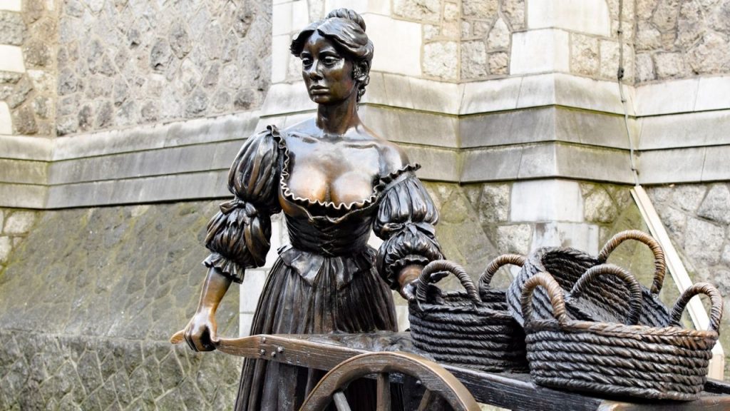 Dublin Gezi Rehberi - Molly Malone Heykeli