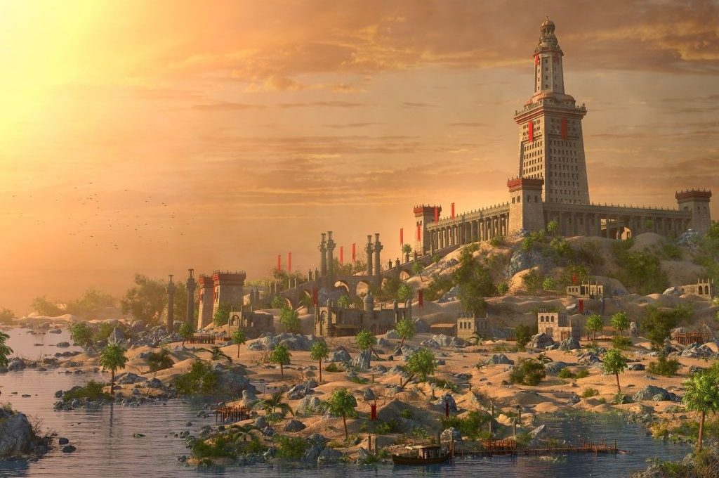 Lighthouse of Alexandria - Wonders of the Ancients
