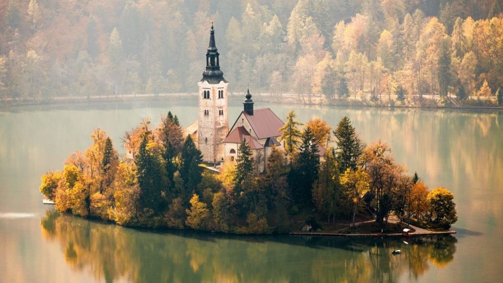 9 Amazing Places to Visit in Europe in the Fall- Lake Bled